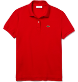  Áo Nữ Lacoste 2-Button Short Sleeve Polo 'Red' 