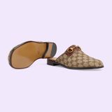 Dép Nam Gucci GG Horsebit Slipper 'Ebony' 719749-FAA0U-9768