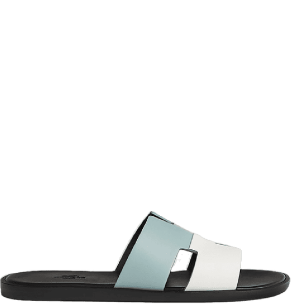  Dép Nam Hermes Izmir Sandal 'Vert D'eau Blanc' 