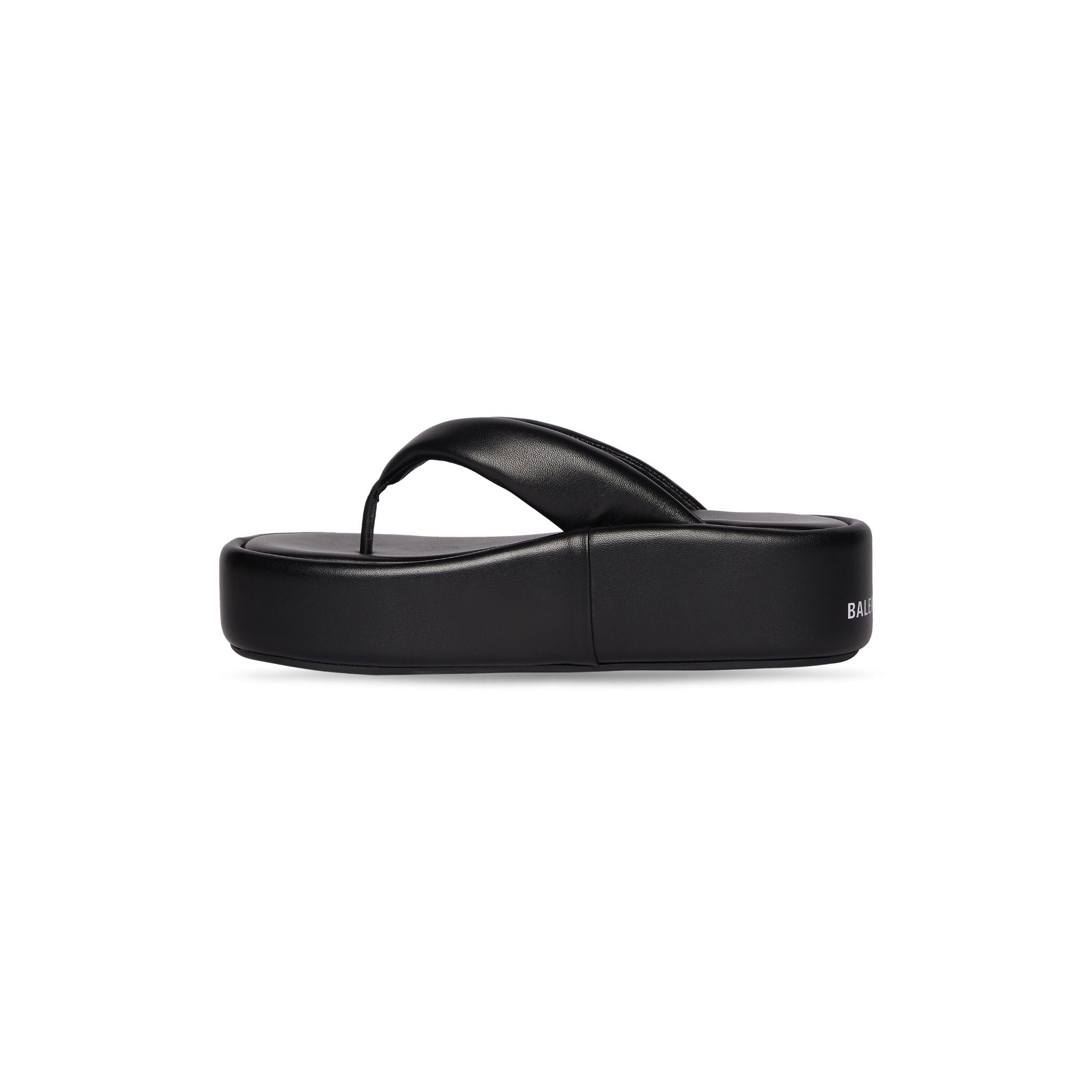 BALENCIAGA Rise Thong Sandals 36 BLACK（Balenciaga Sunday Sandals 