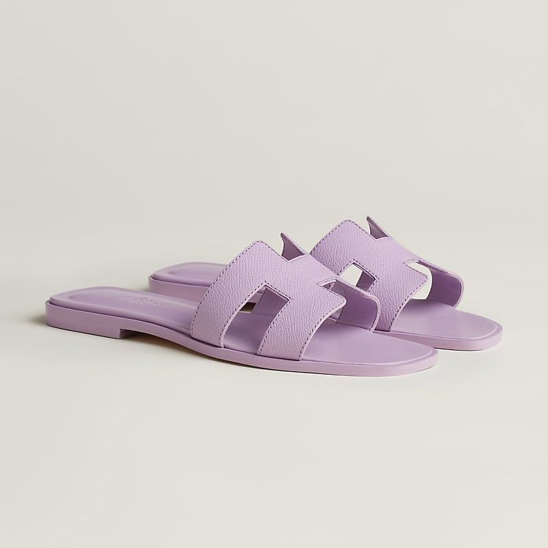 Dép Nữ Hermes Oran Sandal 'Violet Améthyste' H202272Z-3D350 – LUXITY