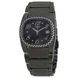  Đồng Hồ Nữ Tissot T-Moments Black Dial PVD 'Black' 