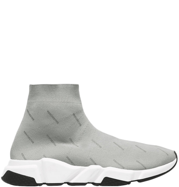  Giày Nam Balenciaga Speed Trainer 'Grey Logo' 