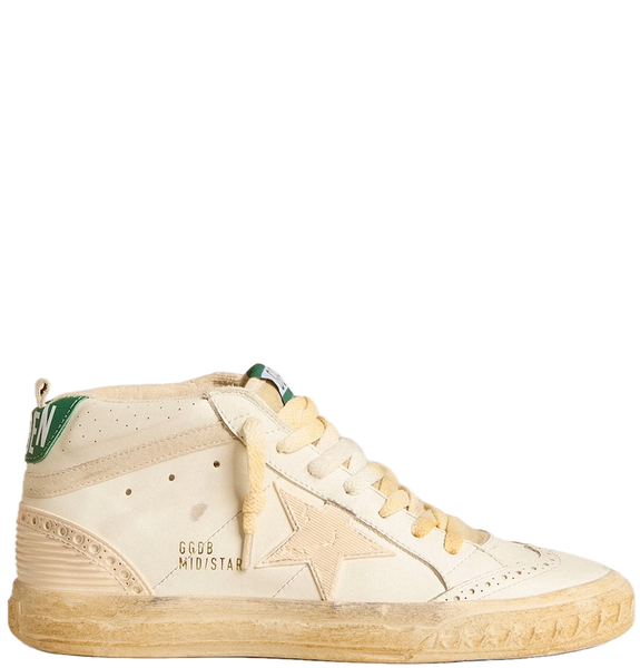  Giày Nam Golden Goose Mid Star 'Beige' 