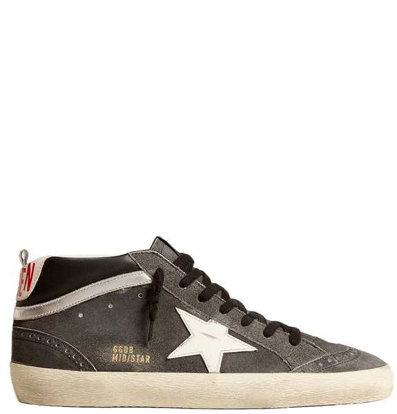  Giày Nam Golden Goose Mid Star 'Black' 