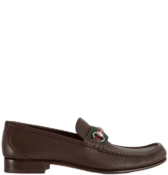  Giày Nam Gucci Horsebit Loafer 'Dark Brown' 