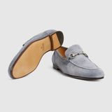  Giày Nam Gucci Jordaan Loafer 'Dark Grey' 