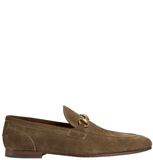  Giày Nam Gucci Jordaan Loafer 'Olive Green' 