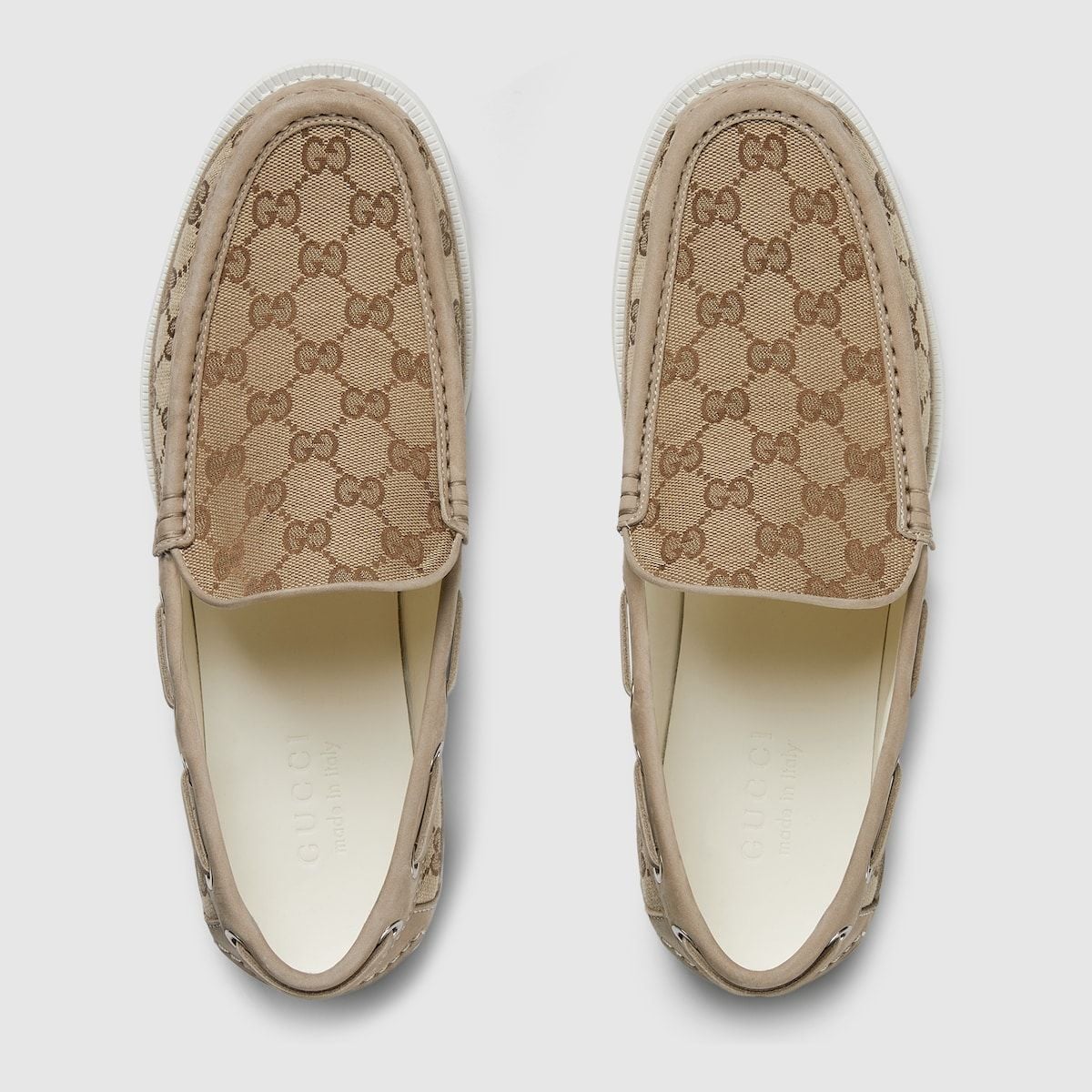  Giày Nam Gucci Original Gg Loafer 'Beige' 