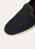  Giày Nam Loro Piana Venice Walk Loafers 'Navy' 