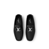  Giày Nam Louis Vuitton Monte Carlo Moccasins 'Black' 
