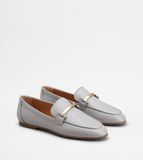  Giày Nữ Tod's Loafers In Leather 'Grey' 