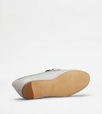  Giày Nữ Tod's Loafers In Leather 'Grey' 