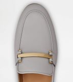  Giày Nữ Tod's Loafers In Leather 'Grey' 