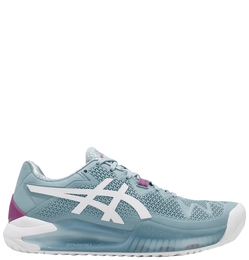  Giày Nữ Asics Gel Resolution 8 Wide 'Smoke Blue' 