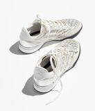  Giày Nữ Chanel Trainers Calfskin 'Silver' 