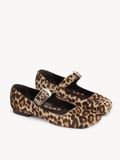  Giày Nữ Chloe Polly Ballerina 'Jungle Brown' 