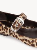  Giày Nữ Chloe Polly Ballerina 'Jungle Brown' 