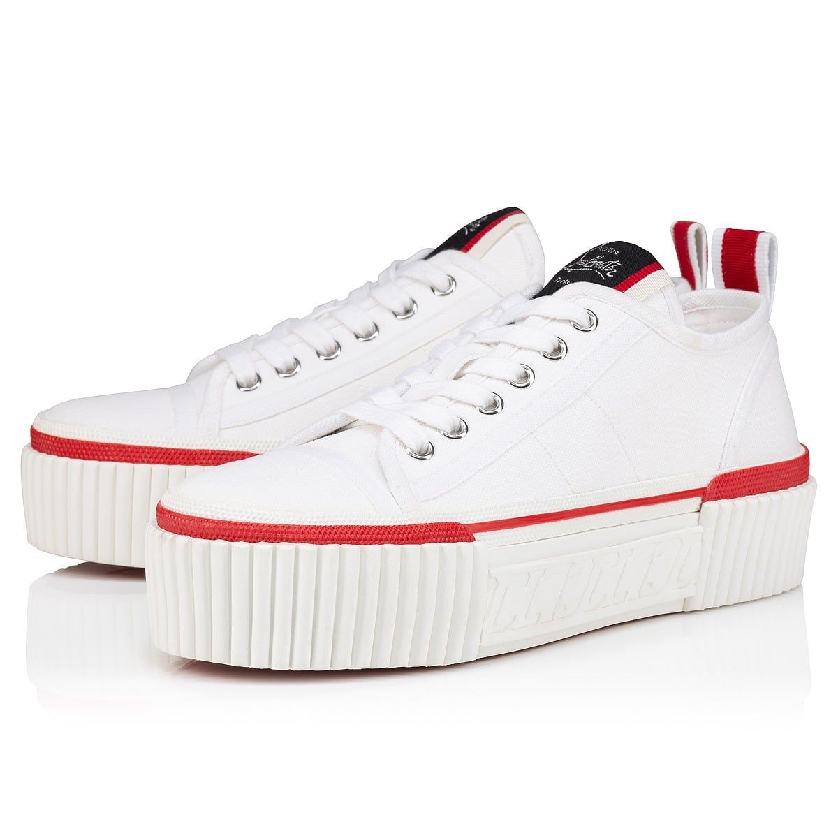  Giày Nữ Christian Louboutin Super Pedro 'White' 