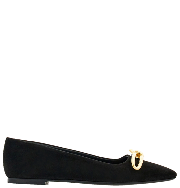  Giày Nữ Salvatore Ferragamo Ballet Flat 'Black' 