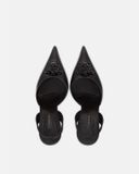  Giày Nữ Versace La Medusa Pumps 'Black' 