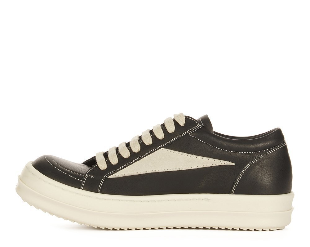 Giày Rick Owens Vintage Low-Top 'Black' 