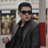  Kính Dolce & Gabbana D&G Logo Square Sunglasses 'Black' 