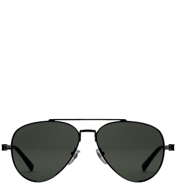  Kính Gucci Aviator Frame Sunglasses 'Black' 