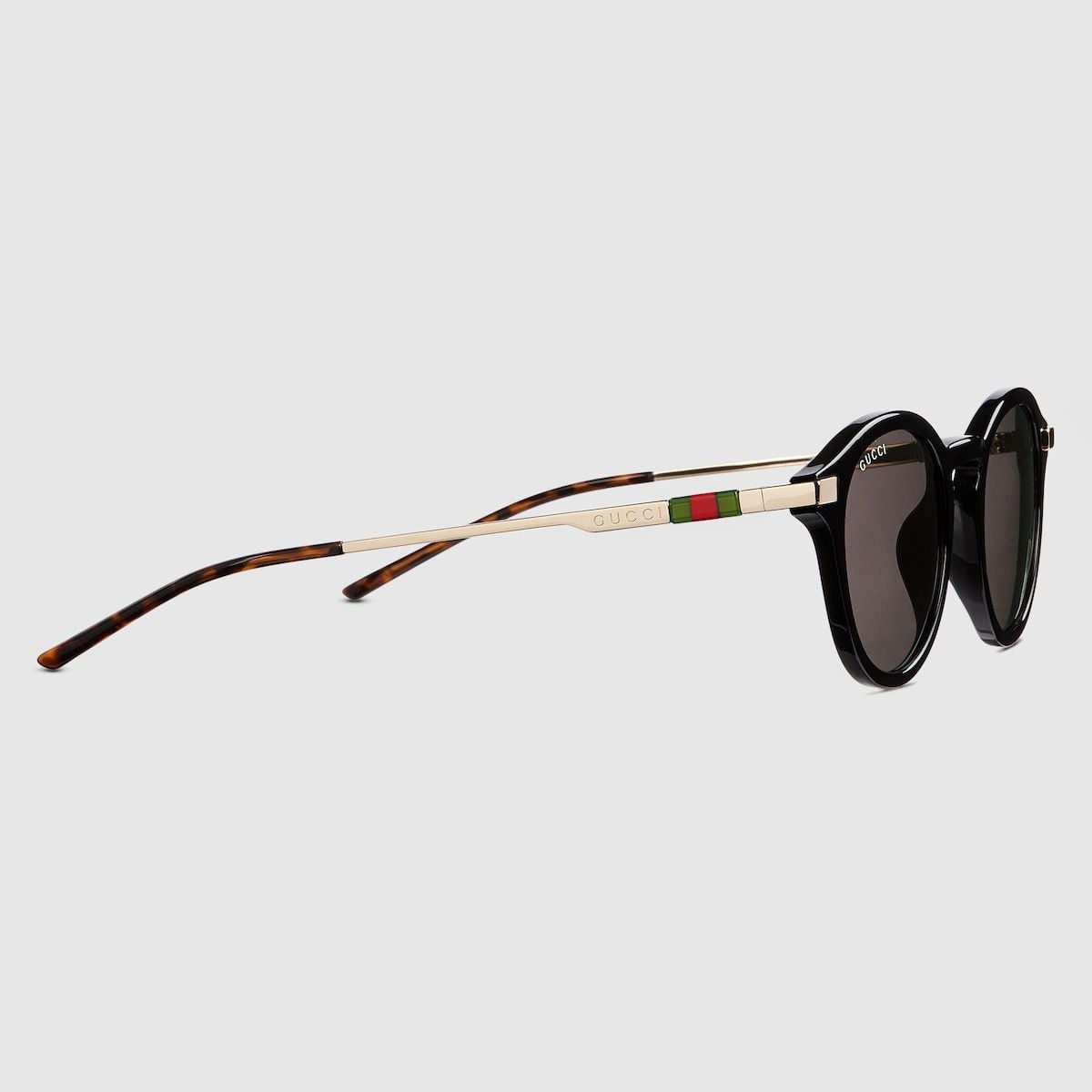  Kính Gucci Round Frame Sunglasses 'Black' 
