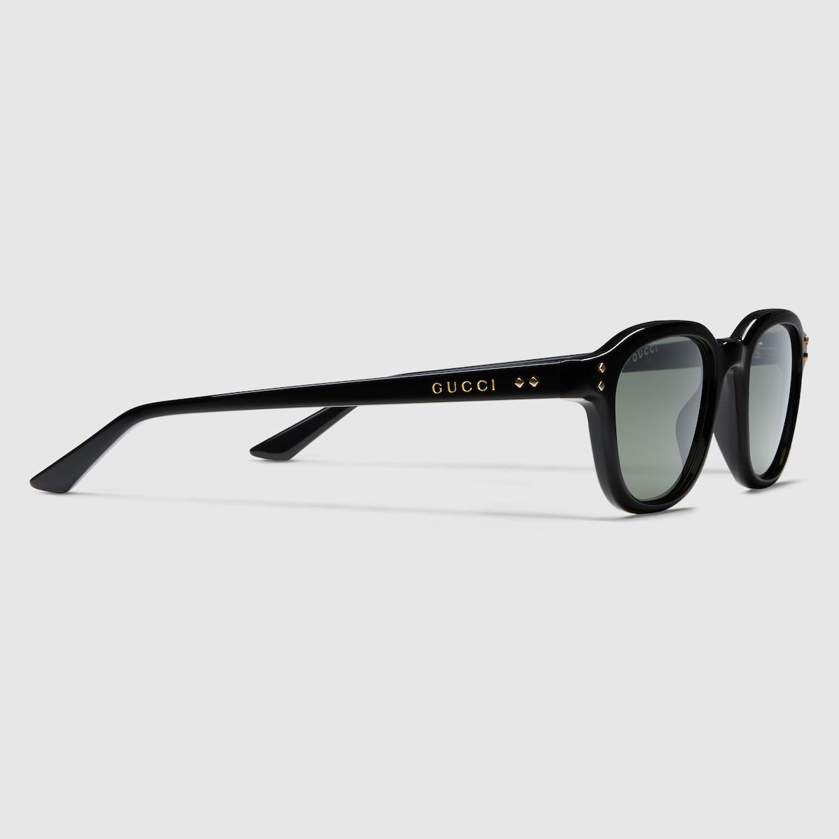  Kính Gucci Round Frame Sunglasses 'Black' 