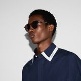  Kính Gucci Round Frame Sunglasses 'Brown' 