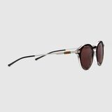 Kính Gucci Round Frame Sunglasses 'Brown' 