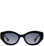 Kính Nữ Gucci Oval Frame Sunglasses 'Black' 