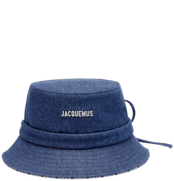  Mũ Nữ Jacquemus The Gadjo Bucket Hat 'Navy' 