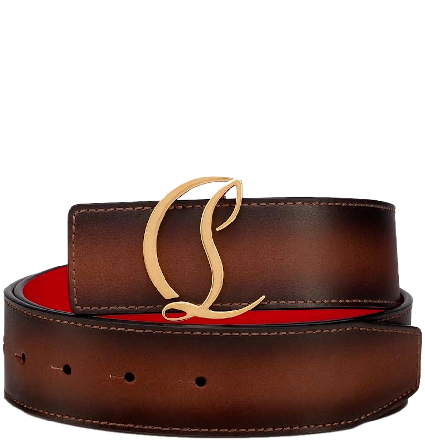  Thắt Lưng Nam Christian Louboutin CL Logo 'Brown' 