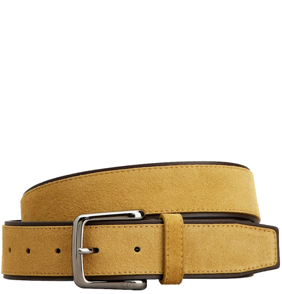  Thắt Lưng Nam Tod's Belt In Suede 'Yellow' 