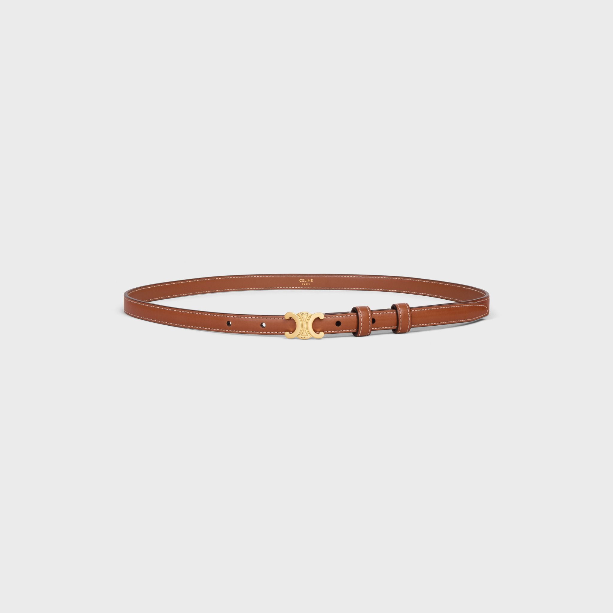  Thắt Lưng Nữ Celine Teen Triomphe Belt 'Tan' 