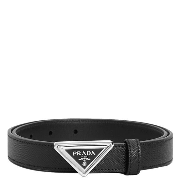  Thắt Lưng Nữ Prada Saffiano 'Black' 