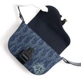  Túi Dior x Denim Tears Saddle Pouch 'Blue' 