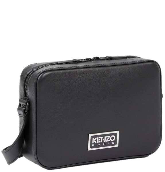  Túi Kenzo Graphy Leather Shoulder Bag 'Black' 