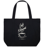  Túi Maison Kitsune Cafe Fox Tote Bag 'Black' 
