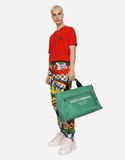  Túi Nam Dolce & Gabbana Nylon Holdall 'Green' 