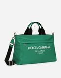  Túi Nam Dolce & Gabbana Nylon Holdall 'Green' 