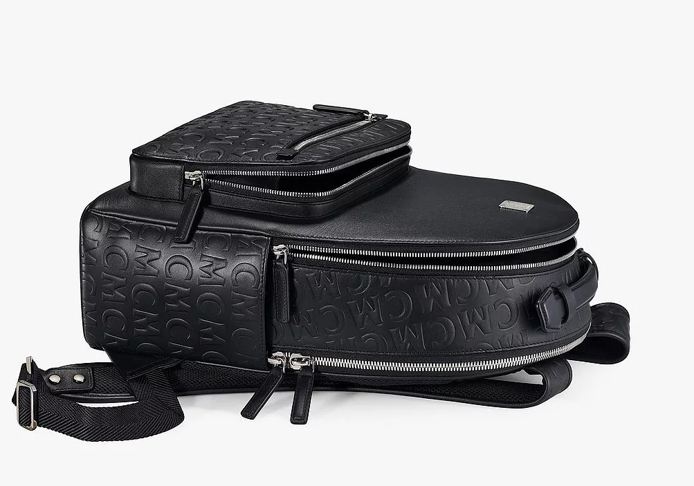  Balo Nam MCM Stark Backpack 'Monogram Black' 