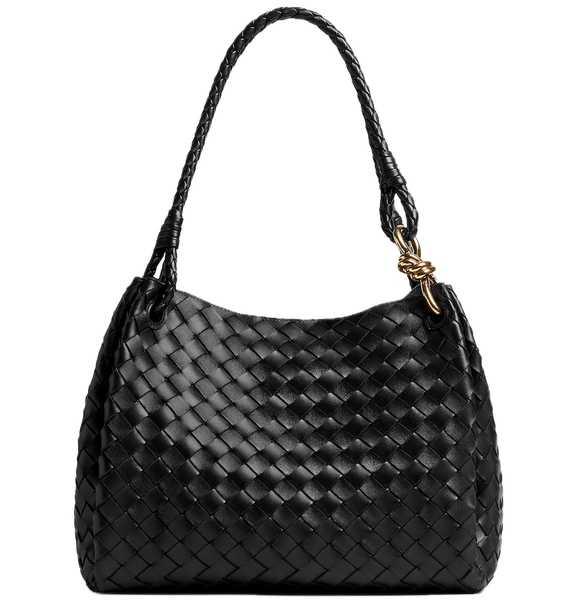  Túi Nữ Bottega Veneta Large Parachute 'Black' 