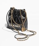  Túi Nữ Chanel 22 Mini Handbag 'Black' 