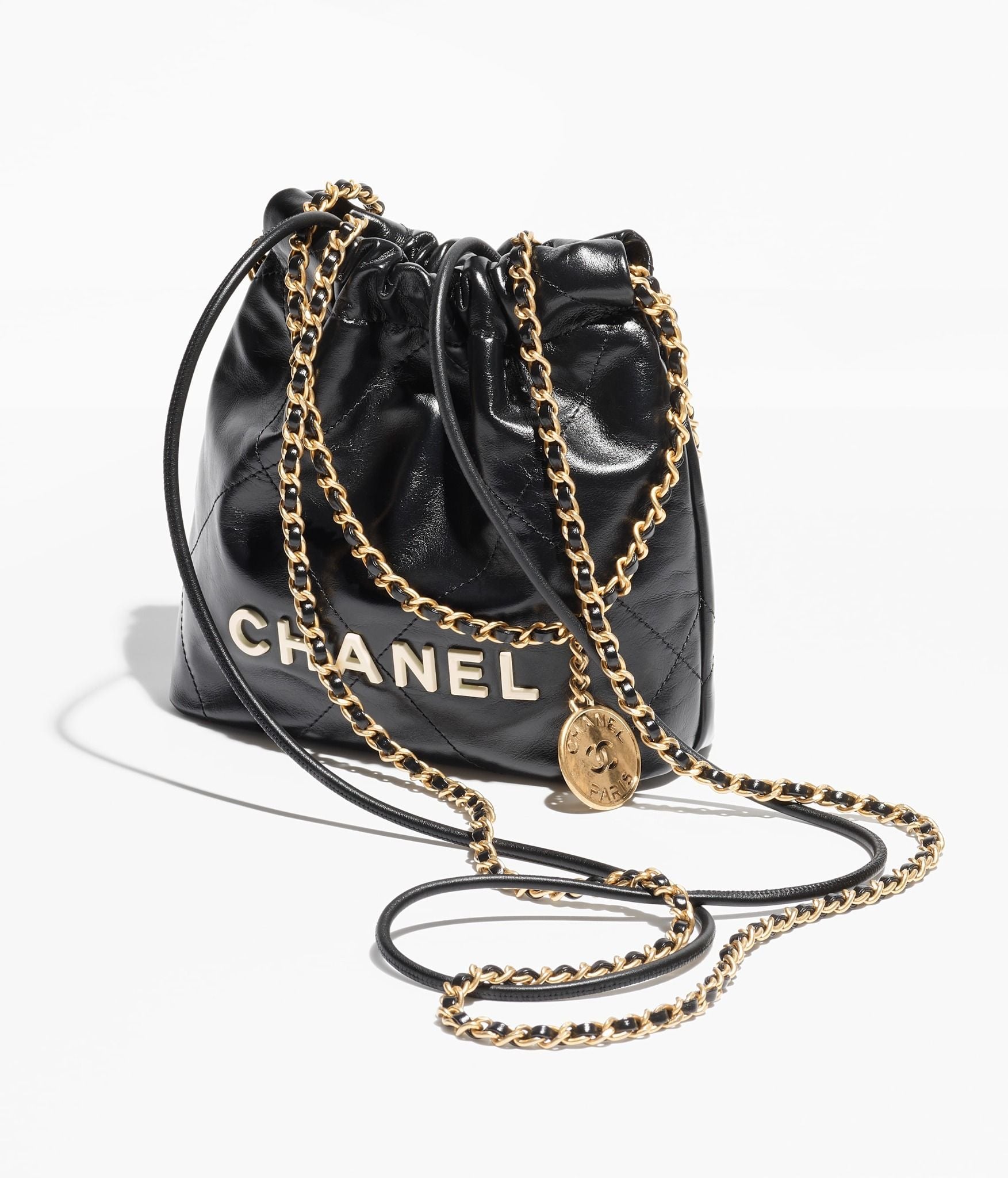 Túi Xách Chanel Mini Handbags Túi Nữ Chanel 22 Mini Handbag 'Black
