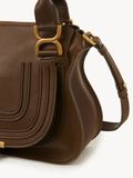  Túi Nữ Chloe Small Marcie Bag 'Dark Khaki' 
