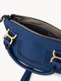  Túi Nữ Chloe Small Marcie Bag 'Deep Denim' 