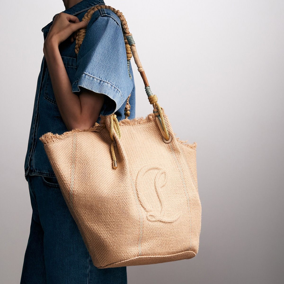  Túi Nữ Christian Louboutin By My Side 'Natural' 